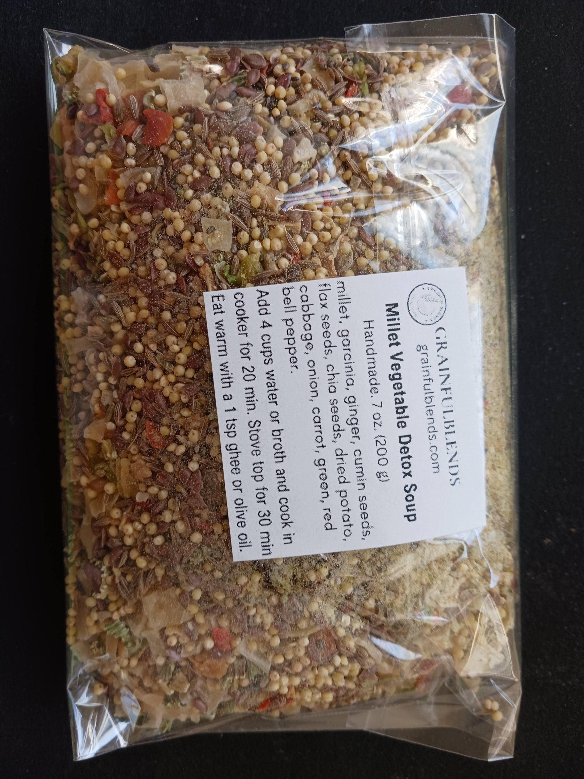 Millet Vegetable Detox Soup