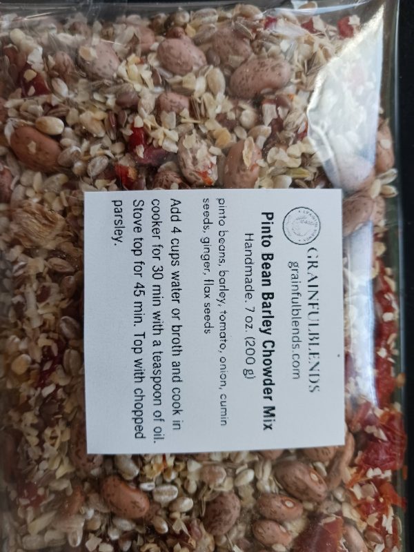 Pinto Bean-Barley Chowder