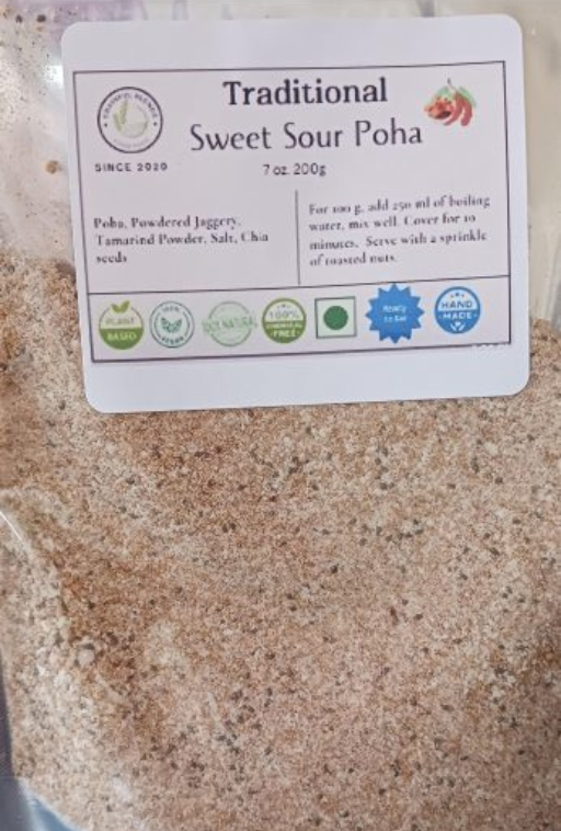 Sweet Sour Poha