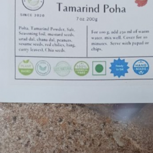 Tamarind Poha
