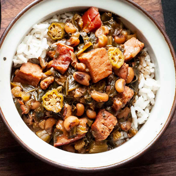 🌶 Black-Eyed Peas Gumbo
