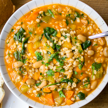 Hearty Barley Vegetable Soup