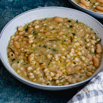 Pinto Bean Barley Chowder