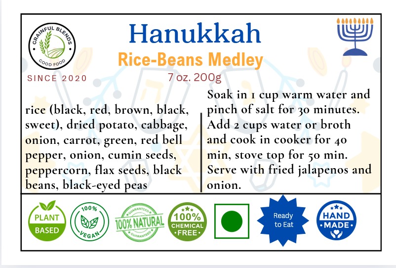 Hannukah Rice–Beans Medley_ Hannukah Rice–Beans Medley_