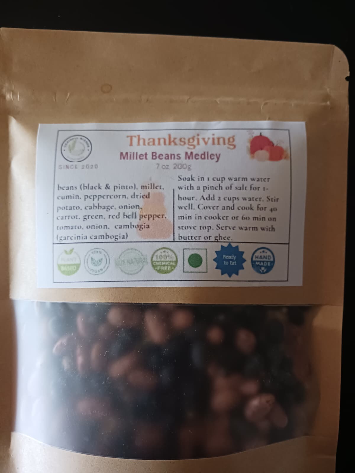 Millet Beans Medley Millet Beans Medley