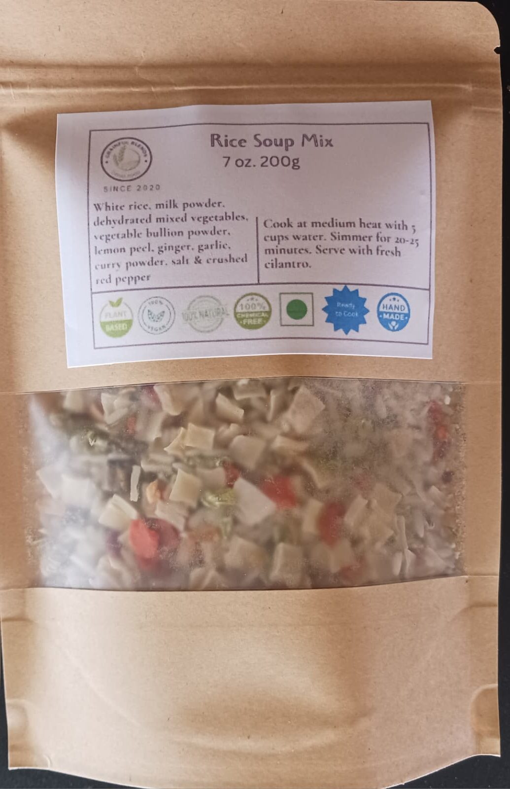 Golden Comfort Rice Soup Mix