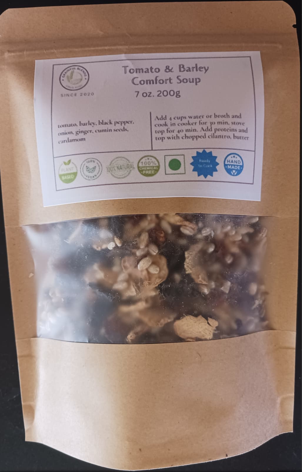 Tomato & Barley Comfort Soup