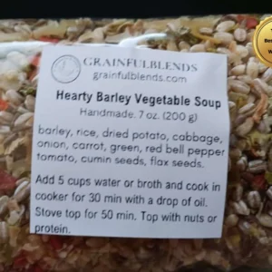 Hearty Barley Vegetable Soup