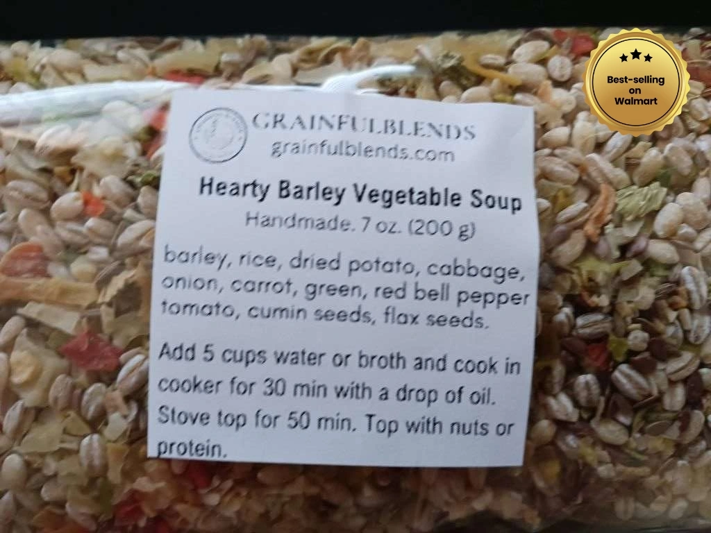 Hearty Barley Vegetable Soup Cover